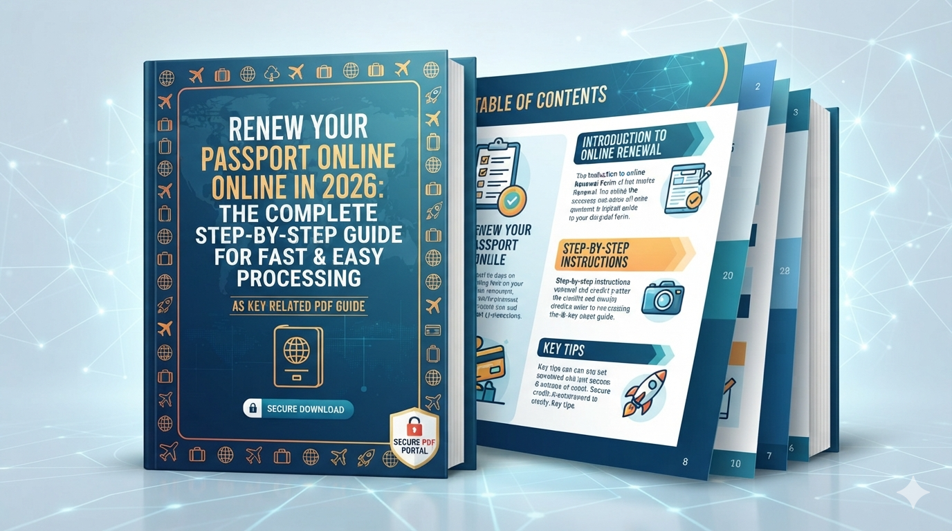 Renew Your Passport Online in 2026: The Complete Step-by-Step Guide for Fast &