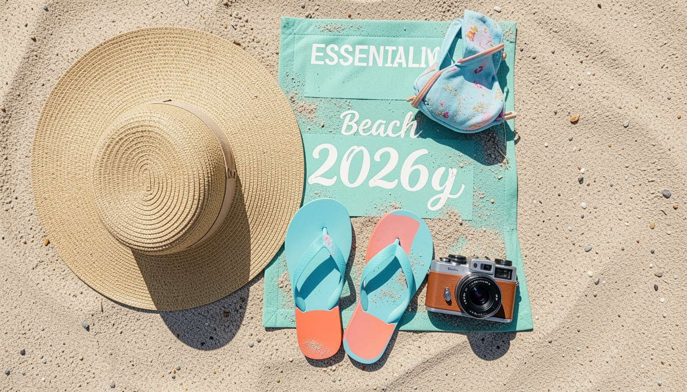 The Essential Beach Packing List: 45 Must-Have Items for the Perfect Beach Vacation (2026)