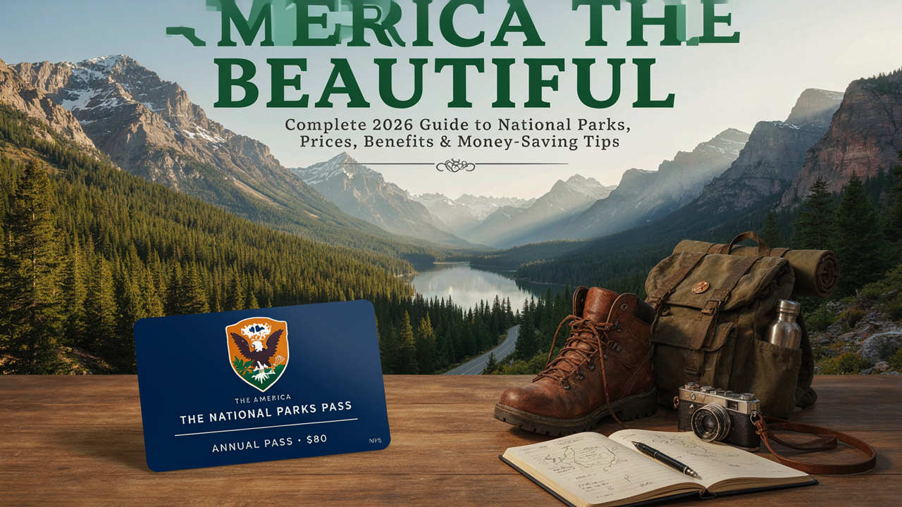 America the Beautiful Pass: Complete 2026 Guide to National Parks, Prices, Benefits & Money-Saving Tips