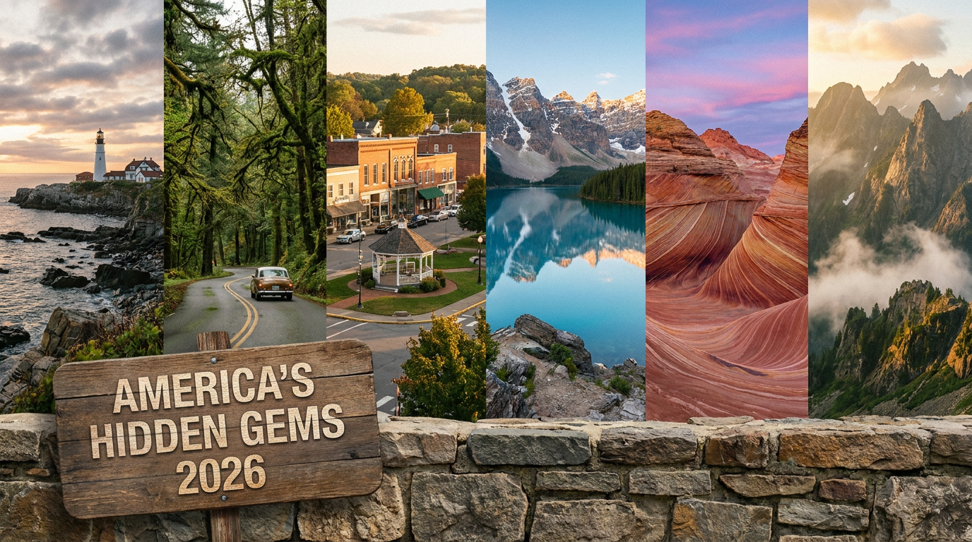 Best Underrated Travel Destinations 2026: 12 Amazing Hidden Gems in the USA